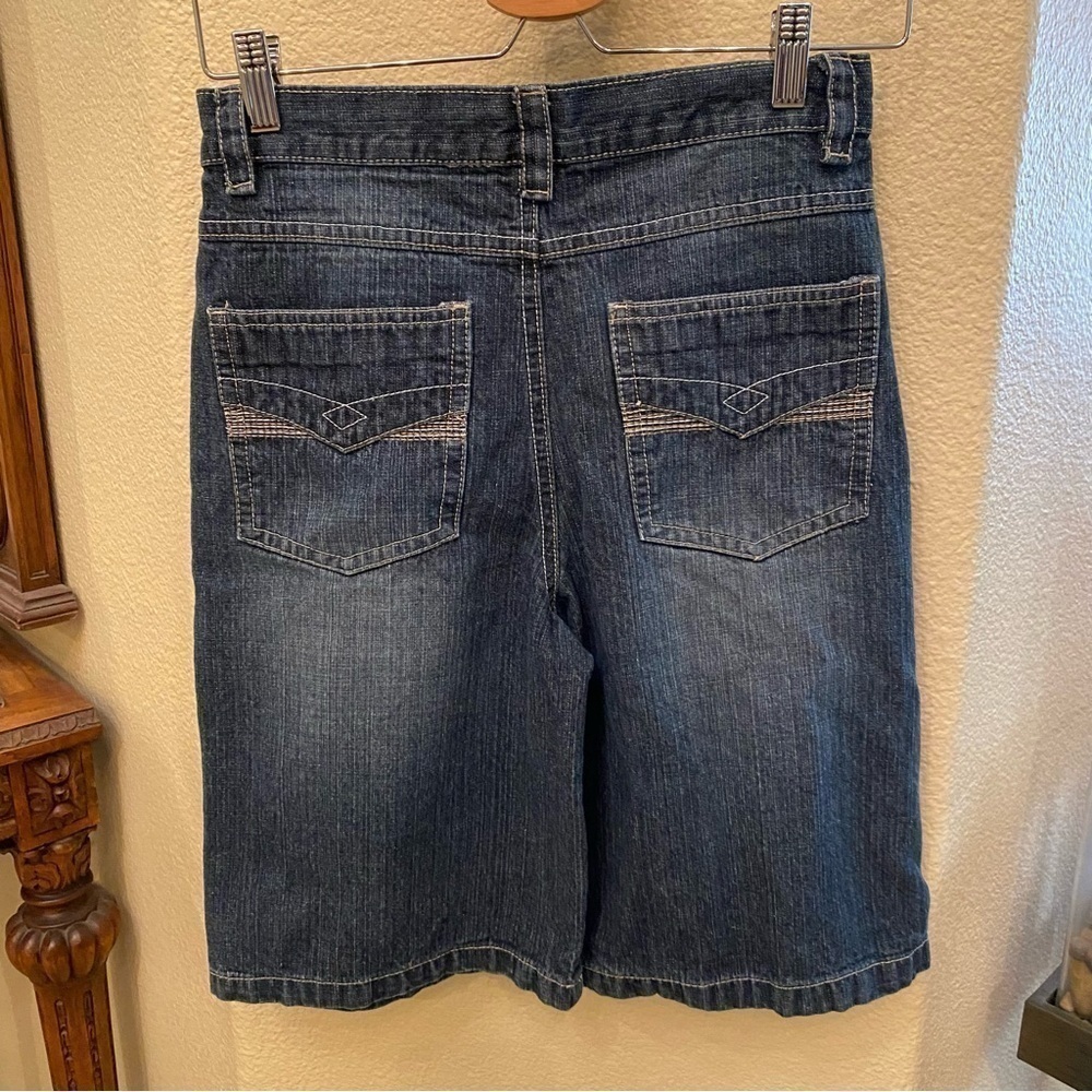 Vintage FUBU JEANS Kids Boys Jean Shorts Size 14